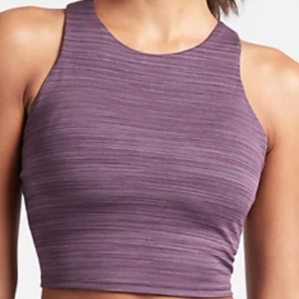 Athleta Crop Bra Athletic Light Impact